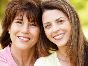 mother and daughter